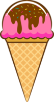 Ice cream png graphic clipart design