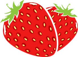 Strawberry png graphic clipart design