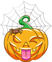 Pumpkin png graphic clipart design