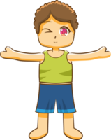 Kid workout png graphic clipart design