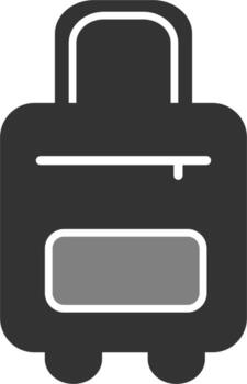 icono de vector de equipaje