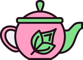 Teapot Vector Icon