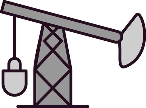 icono de vector de petróleo