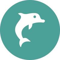 Dolphin Vector Icon