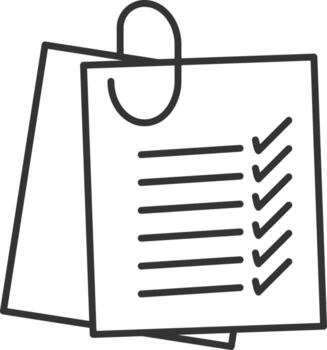 icono de vector de documento