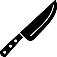 icono de vector de cuchillo