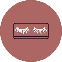 Eyelashes Vector Icon