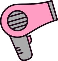 Hair dryer Vector Icon