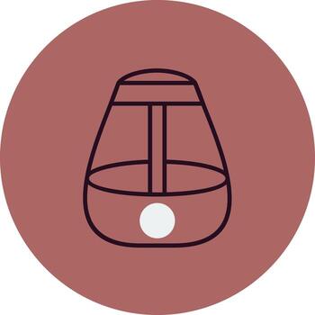 icono de vector de humidificador