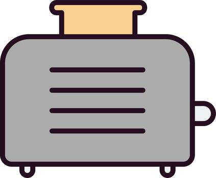Toaster Vector Icon