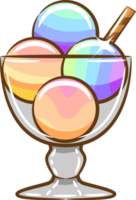 Ice cream png graphic clipart design