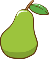 Pear png graphic clipart design