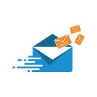 icono de correo, diseño de ilustraciones vectoriales vector