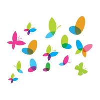 diseño de vector de ilustración de mariposa