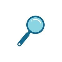 magnifier icon logo vector illustration design