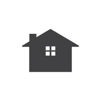 bienes raíces, casa, edificio icono vector plantilla logo