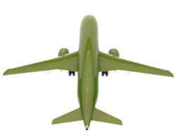 Flugzeug isoliert auf transparentem Hintergrund. 3D-Rendering - Abbildung png