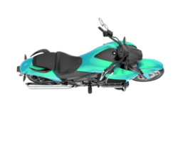 Motorcycle isolated on transparent background. 3d rendering - illustration png