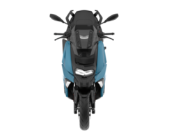 motocicleta isolada em fundo transparente. renderização 3D - ilustração png