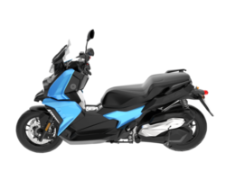 motorcykel isolerat på transparent bakgrund. 3d tolkning - illustration png