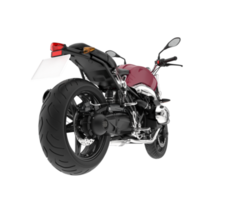 motorcykel isolerat på transparent bakgrund. 3d tolkning - illustration png