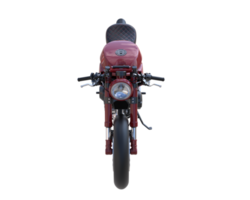 motocicleta isolada em fundo transparente. renderização 3D - ilustração png