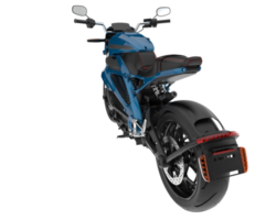 motocicleta isolada em fundo transparente. renderização 3D - ilustração png