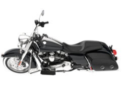 Motorcycle isolated on transparent background. 3d rendering - illustration png