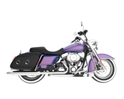 Motorcycle isolated on transparent background. 3d rendering - illustration png