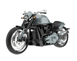 Motorrad isoliert auf transparentem Hintergrund. 3D-Rendering - Abbildung png