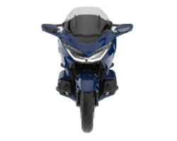 motocicleta isolada em fundo transparente. renderização 3D - ilustração png