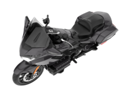 motocicleta isolada em fundo transparente. renderização 3D - ilustração png