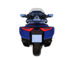 motorcykel isolerat på transparent bakgrund. 3d tolkning - illustration png