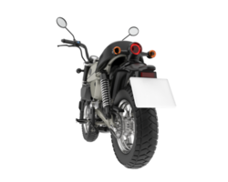 motocicleta isolada em fundo transparente. renderização 3D - ilustração png