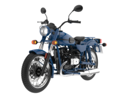 moto isolée sur fond transparent. rendu 3d - illustration png