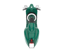 moto isolée sur fond transparent. rendu 3d - illustration png