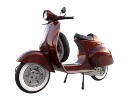 Motorcycle isolated on transparent background. 3d rendering - illustration png