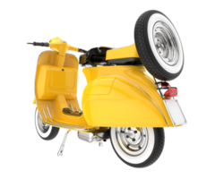 Motorrad isoliert auf transparentem Hintergrund. 3D-Rendering - Abbildung png