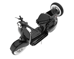 motocicleta isolada em fundo transparente. renderização 3D - ilustração png