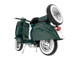 Motorcycle isolated on transparent background. 3d rendering - illustration png