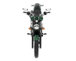 Motorrad isoliert auf transparentem Hintergrund. 3D-Rendering - Abbildung png