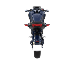 motocicleta isolada em fundo transparente. renderização 3D - ilustração png