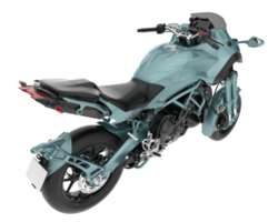 Motorcycle isolated on transparent background. 3d rendering - illustration png