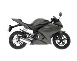 Motorrad isoliert auf transparentem Hintergrund. 3D-Rendering - Abbildung png