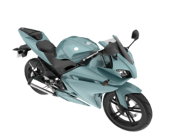 motocicleta aislada sobre fondo transparente. Representación 3d - ilustración png