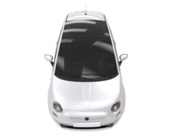 Stadtauto isoliert auf transparentem Hintergrund. 3D-Rendering - Abbildung png