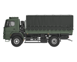 Truck isolated on transparent background. 3d rendering - illustration png