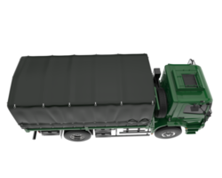 Truck isolated on transparent background. 3d rendering - illustration png