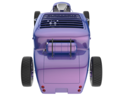 Modern car isolated on transparent background. 3d rendering - illustration png