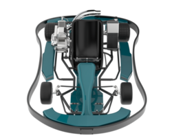 modern bil isolerat på transparent bakgrund. 3d tolkning - illustration png